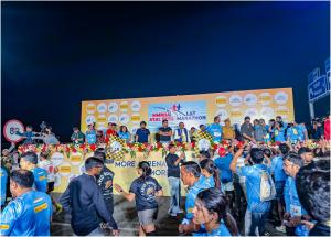 NHSRCL Mumbai office participated in Atal Setu Marathon on 16th Feb 2025, showcasing the power of team spirit, determination, and unwavering commitment to progress