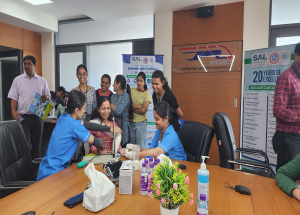 NHSRCL organized a free Health Check-up Camp for its employees at Ahmedabad office_2