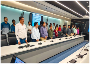 તકેદારી જાગૃતિ સપ્તાહ 2024 ના અવસર પર સાઇટ ઓફિસ ખાતે શપથ ગ્રહણ સમારોહ
