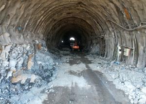 Tunnel Work in Progress at Valsad District, November 2023