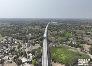 Completed Viaduct near Anand, Gujarat