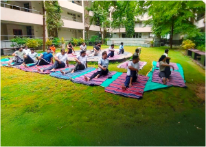एनएचएसआरसीएल साइट कार्यालयों द्वारा 21 जून 2025 को अंतर्राष्ट्रीय योग दिवस मनाया गया