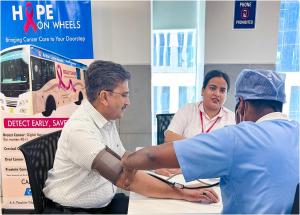 A Health Check-up camp was organised for employees of NHSRCL at corporate office on 16th July 2025