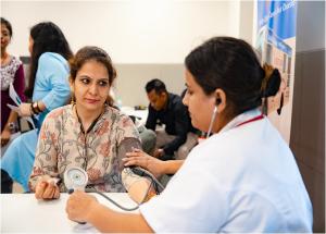 A Health Check-up camp was organised for employees of NHSRCL at corporate office on 16th July 2025