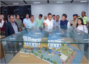H.E. Mr. ONO Keiichi, Ambassador of Japan to India, along with senior officials from NHSRCL, visited key sites of the Mumbai-Ahmedabad Bullet Train project