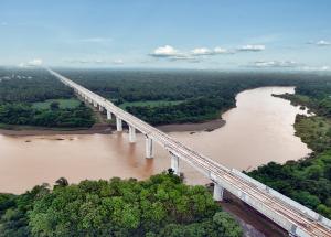 River Bridge on Ambika River for Mumbai-Ahmedabad Bullet Train Project_July 2025