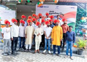 मुंबई-अहमदाबाद बुलेट ट्रेन परियोजना के विभिन्न साइट ऑफिसों में 15 अगस्त 2025 को स्वतंत्रता दिवस मनाया गया