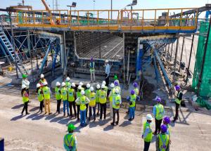 Visit of students of Nirma University, Ahmedabad to Bullet Train casting yard in Anand
