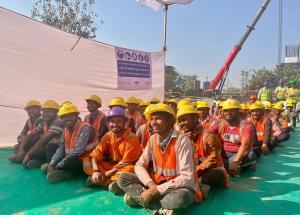 ‘Prayas’ Nukkad Natak series organised at Mumbai-Ahmedabad Bullet Train construction sites from 23rd February to 7th March 2026