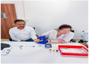 NHSRCL employees came together to support a noble cause by participating in a Blood Donation Camp organized at Thane, Maharashtra and Vadodara, Gujarat