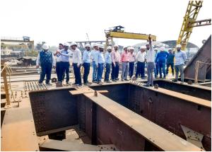 Orientation programme organised at Vrinda Workshop in Durgapur to familiarise railway officers with advanced welding processes and quality control systems