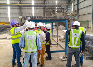 Completion of first track construction training module for the track works in Maharashtra section of the Mumbai–Ahmedabad Bullet Train project has been successfully completed