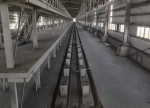 Under-construction Surat Rolling Stock Depot for Mumbai-Ahmedabad Bullet Train project