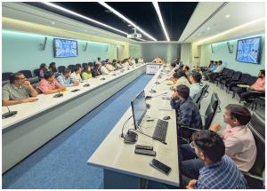 An awareness session on 'Stress Management at Workplace' was organised by Mumbai site office