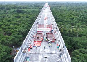 Track Works for MAHSR Corridor Begins