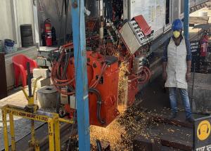Rail Welding Begins on the Viaduct for Mumbai-Ahmedabad Bullet Train Project in Gujarat