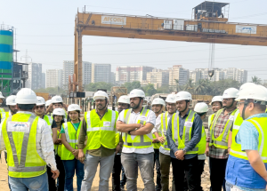 Visit of Sardar Patel College of Engineering students to Casting Yard in Mumbai