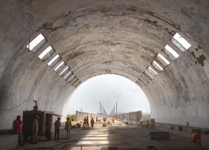 First Time in Bharat Tunnel Hoods Introduced for Mountain Tunnels of Mumbai-Ahmedabad Bullet Train Project