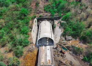 First Time in Bharat Tunnel Hoods Introduced for Mountain Tunnels of Mumbai-Ahmedabad Bullet Train Project