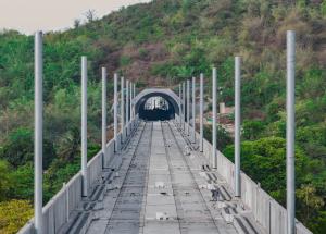 First Time in Bharat Tunnel Hoods Introduced for Mountain Tunnels of Mumbai-Ahmedabad Bullet Train Project