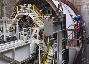 India’s Largest Rail Tunnel Boring Machine To Starts Excavation from Vikhroli for Mumbai–Ahmedabad Bullet Train Project